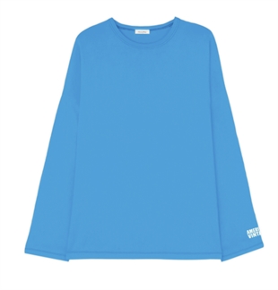 American vintage - Fizvalley t-shirt LS Celeste vintage